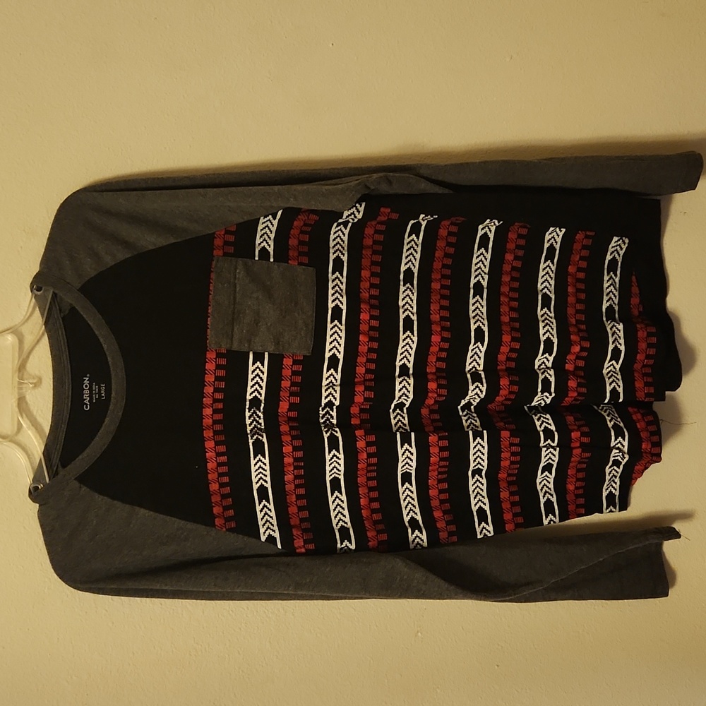 Carbon long sleeve tee
